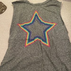 Lauren mosh I muscle tee. FITS LONG
